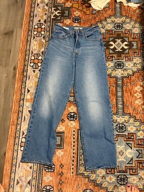 Levi’s Ribcage straight ankle size 28